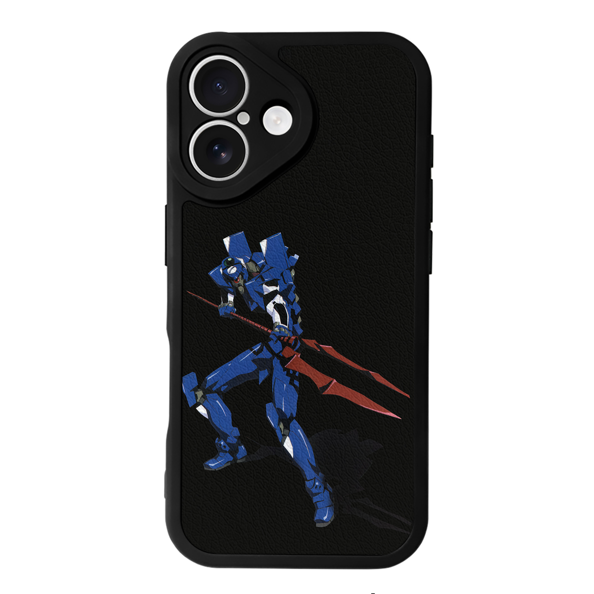 （画像用） EVA 新世紀エヴァンゲリオン 【iPhone 16シリーズ対応】シリコンスマホケース（レザー調） 材質：シリコン
